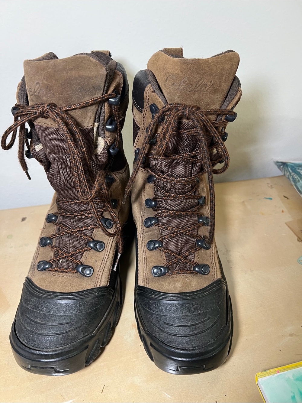 Cabela's Men's Size 8 Vintage Insulated Waterproof Hunting and Outdoor Boots